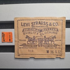 Vintage Levi's 505 Orange Tab