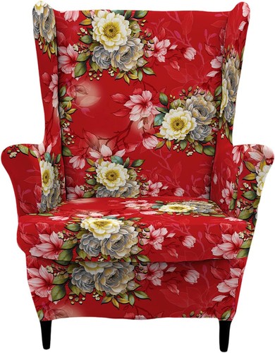 Piece wingback chair - 2,