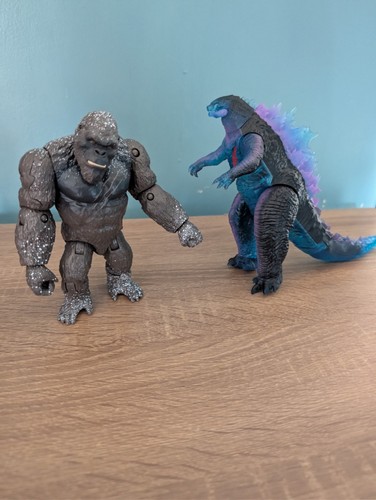 Godzilla and kong figures - godzilla,