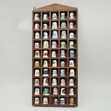 Vintage Thimble Display Case