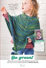KNITTING PATTERN CHILD PONCHO