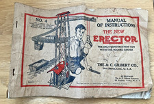 1929 A.C. Gilbert Erector Set