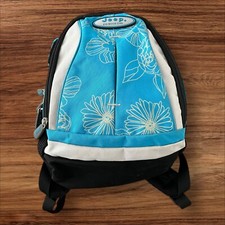 Vintage Jeep Utility Mini Rucksack - Backpacking Hiking Bag Travel Backpack Blue