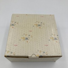 Cherished Teddies Jack & Jill Plate 114901 1994 COA Box Priscilla Hillman