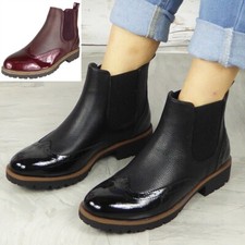 Ladies Brogue Shoes Chelsea