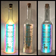 Personalised Unicorn Light