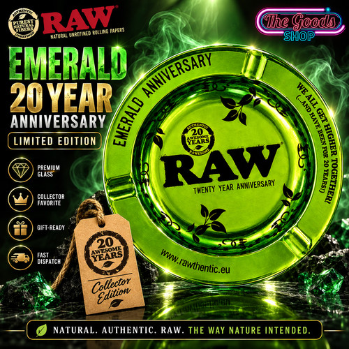 Raw emerald 20th anniversary - emerald,