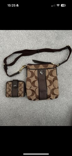 Coach bag and matching - bag,