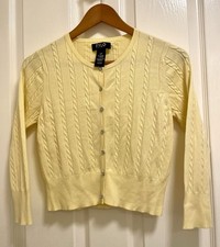 Yellow Cardigan Size S, Fine