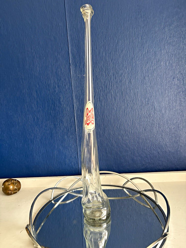 Vintage stretched pepsi glass - stretched,