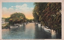 Lakewood, Ohio Postcard River