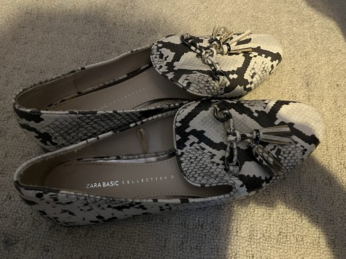Grey zara snakeskin pattern - zara,