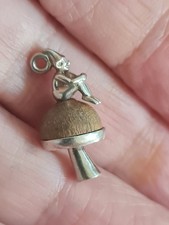 silver touchwood pixie  charm