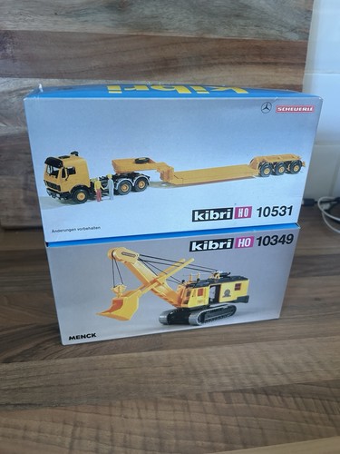 Kibri low loader truck trailer - truck,
