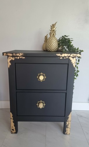 Single upcycled bedside drawer