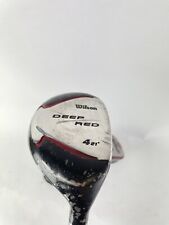 Wilson Deep Red 4 Hybrid 21* Mens Regular Graphite /New Grip /Headcover /14535