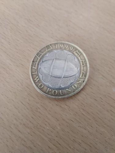 1999 rugby world cup coin - 1999, £2