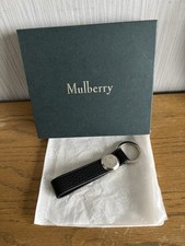 Mulberry Leather Key Ring