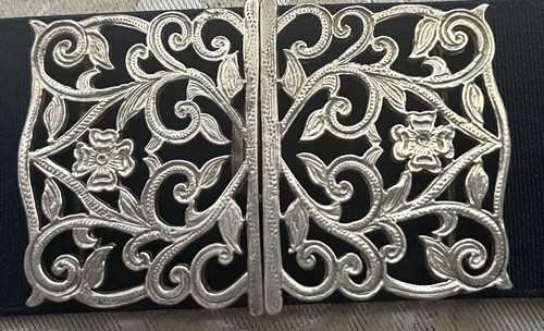 Silver hallmarked rectangular - silver,