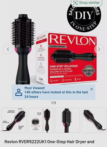 Revlon one step volumiser - volumiser, hair