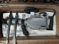 demolition hammer breaker 240v hardly used complete with two bits 