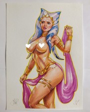 Ahsoka tano original comic art - ahsoka,