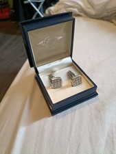 Men silver cufflinks box - men's,