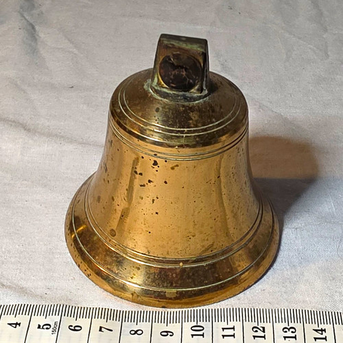 Brass bell - brass,