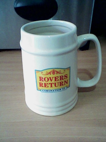 Coronation street tankard - street,