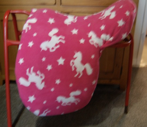 Fleece saddle cover designed - fleece,