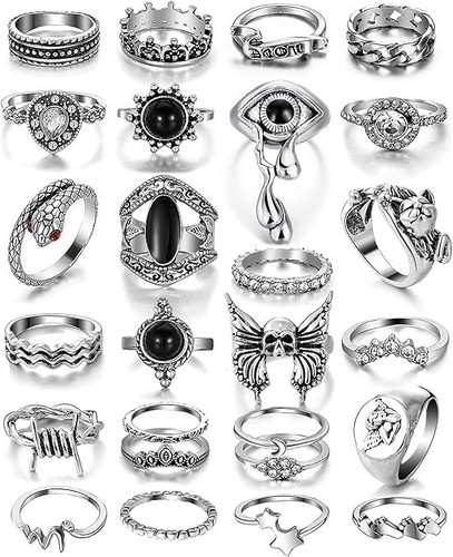 17if pcs vintage silver - 26-35,