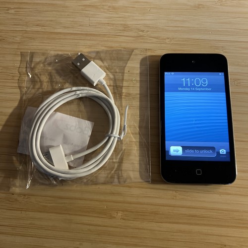 Black apple ipod touch 4th - apple,