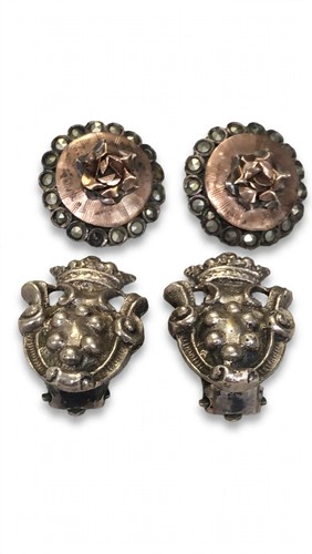 Vintage lot clip earrings - lot,