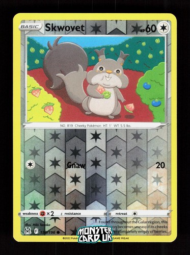 Pokemon skwovet 150 196 - skwovet, 150/196