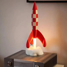 Led rocket lamp - led, space