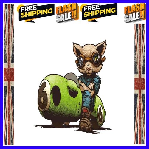 Animal with motorcycle - 1/12,