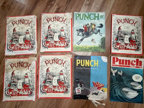 Job lot vintage punch - lot, 9