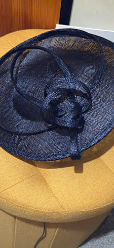 Hobbs navy formal occasion hat - navy,
