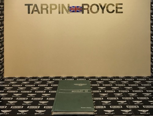 Bentley owners handbook - s3,