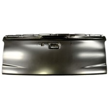 Rear tailgate with brake - with,
