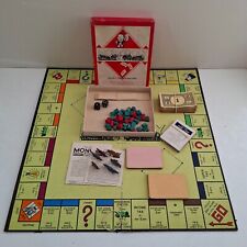 Monopoly Vintage Board Game With Old Metal Tokens 1950's