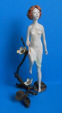 Albany Worcester ~ Blossom Flower Girl ~ Porcelain on Bronze Figurine ~ Perfect
