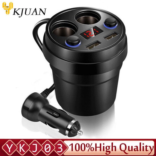 Cup holder charger - charger, dual