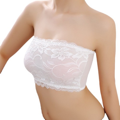 Tube bra top lace - bra, sheer
