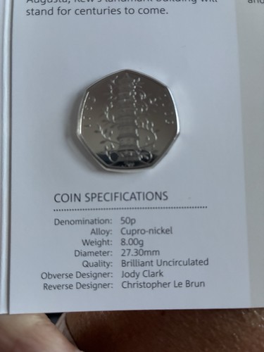 2019 kew gardens 50p - gardens, coin