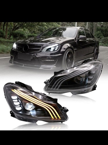 Led headlight assembly front - led,