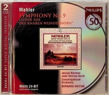 MAHLER Symphony No.9/Lieder