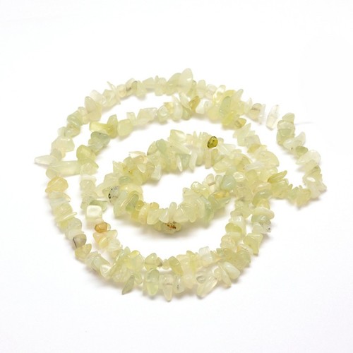 Natural gemstone bead chips - natural,