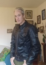 Spidi leather motorcycle