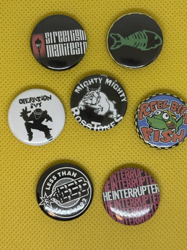 Badges ska punk legends - ska-punk,